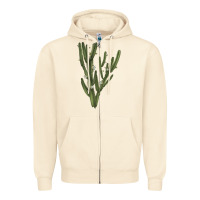 Cereus Jamacaru Zipper Hoodie | Teevron