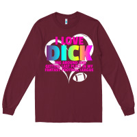 Burgundy Fantasy Football Loser Trophy Punishment for Last Place Long Sleeve Tee - trangStudio