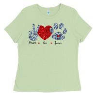 Matcha Peace Love Paws Ladies Tee - Bettercallsaul