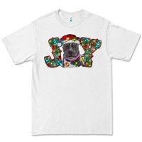 White Christmas Pitbull Joy Premium Tee - RanaPortraitStore