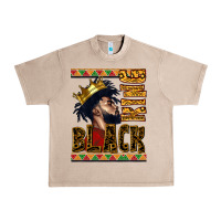 French Oak black king Urban Heavy Tee - CowGirlArtShop