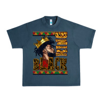 Midnight Navy black king Urban Heavy Tee - CowGirlArtShop