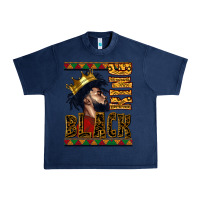 Navy black king Urban Heavy Tee - CowGirlArtShop