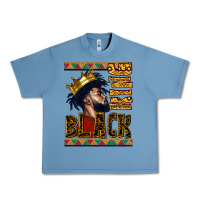 Pebble Blue black king Urban Heavy Tee - CowGirlArtShop