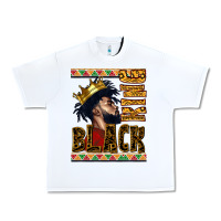 White black king Urban Heavy Tee - CowGirlArtShop