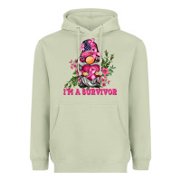 Matcha i'm a survivor gnome Heavyweight Hoodie - BarkalooDesign