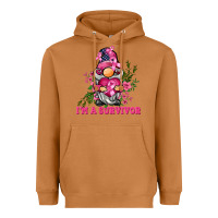 Meerkat i'm a survivor gnome Heavyweight Hoodie - BarkalooDesign