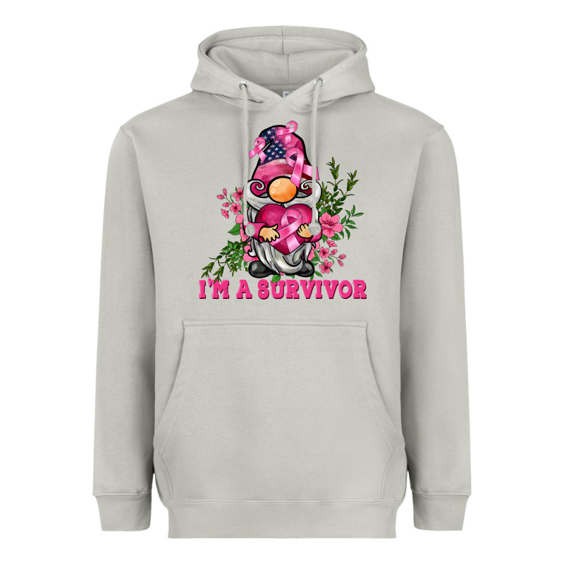 I'm A Survivor Gnome Heavyweight Hoodie by BarkalooDesign | Teevron