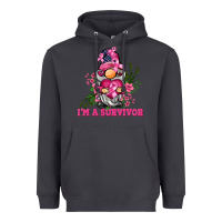Smoke i'm a survivor gnome Heavyweight Hoodie - BarkalooDesign