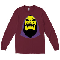 Burgundy Skelator He Man Masters Of The Universe gift Long Sleeve Tee - trangStudio