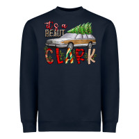Navy Its Beaut Clark Heavyweight Sweatshirt - CowhideDigitalArt