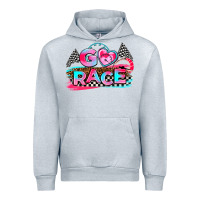 Heather Grey go race Urban Hoodie - AdoDesignShop