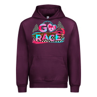 Mauve Wine go race Urban Hoodie - AdoDesignShop