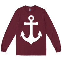 Boat Anchor For Women N Girls Summer Long Sleeve Tee | Teevron