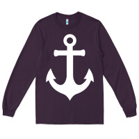 Plum Boat Anchor for Women n Girls Summer Long Sleeve Tee - trangStudio