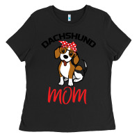 Black Dachshund Mom Ladies Tee - Bettercallsaul
