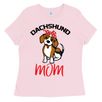 Bubblegum Pink Dachshund Mom Ladies Tee - Bettercallsaul