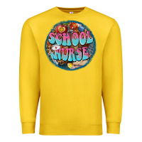 Lemon western groovy school nurse Premium Sweatshirt - BarkalooDesign