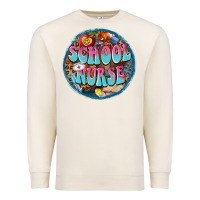 Sandshell western groovy school nurse Premium Sweatshirt - BarkalooDesign