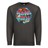 Smoke western groovy school nurse Premium Sweatshirt - BarkalooDesign