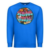 True Royal western groovy school nurse Premium Sweatshirt - BarkalooDesign