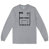 Heather Grey new york city city nyc america fly travel Long Sleeve Tee - trangStudio