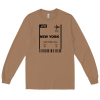 Toasted Coconut new york city city nyc america fly travel Long Sleeve Tee - trangStudio