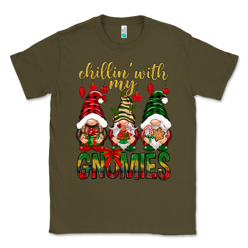 Chillin' With My Gnomes Classic Tee by NancyCooperArtShop | Teevron
