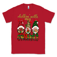Red Chillin' with my gnomes Classic Tee - NancyCooperArtShop