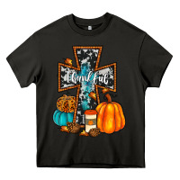 Asphalt thankful cross Heavy Core Tee - JahusDesignShop