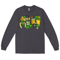 Smoke St. Patrick's Day coffee cups Long Sleeve Tee - HowdyJamesFarm