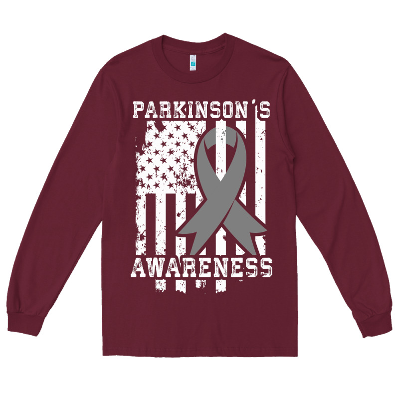 Parkinson's Disease Awareness T  Gift For Pd Patients Long Sleeve Tee by trangStudio | Teevron