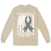 Mushroom Parkinson's Disease Awareness T  Gift for PD Patients Long Sleeve Tee - trangStudio
