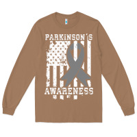 Toasted Coconut Parkinson's Disease Awareness T  Gift for PD Patients Long Sleeve Tee - trangStudio
