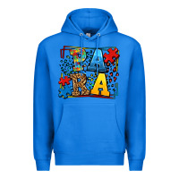 True Royal autism leopard frame para Premium Hoodie - LillyAllenDesigns