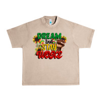 French Oak dream but stay woke juneteenth Urban Heavy Tee - CowGirlArtShop