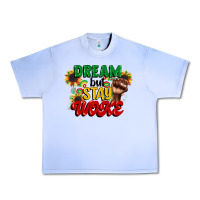 Grape Ice dream but stay woke juneteenth Urban Heavy Tee - CowGirlArtShop
