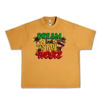 Peanut Butter dream but stay woke juneteenth Urban Heavy Tee - CowGirlArtShop