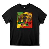 Black juneteenth black lives matter mug  coaster Heavy Core Tee - BarkalooDesign