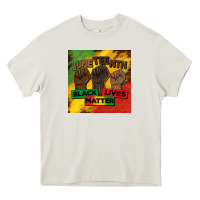Cream juneteenth black lives matter mug  coaster Heavy Core Tee - BarkalooDesign