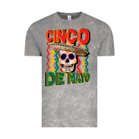 Cloud Rock cinco de mayo with skull Vintage Tee - CowGirlArtShop