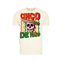 Vintage Arctic cinco de mayo with skull Vintage Tee - CowGirlArtShop