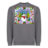 Storm Chillin Snow Heavyweight Sweatshirt - CowhideDigitalArt