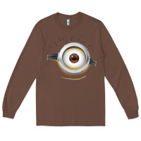 Chestnut Carl Side Smile Long Sleeve Tee - trangStudio