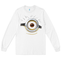 White Carl Side Smile Long Sleeve Tee - trangStudio