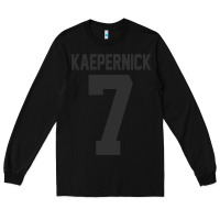 Black Men Colin Kaepernick Football 7 Gift Long Sleeve Tee - trangStudio