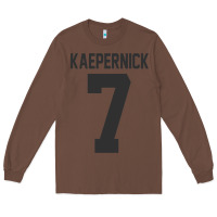 Chestnut Men Colin Kaepernick Football 7 Gift Long Sleeve Tee - trangStudio