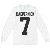 White Men Colin Kaepernick Football 7 Gift Long Sleeve Tee - trangStudio