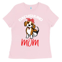 Bubblegum Pink Dachshund Mom Ladies Tee - Bettercallsaul
