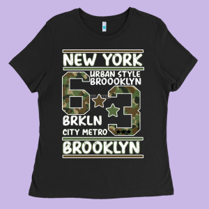 Newyork Brooklyn Ladies Tee Designed By Bettercallsaul